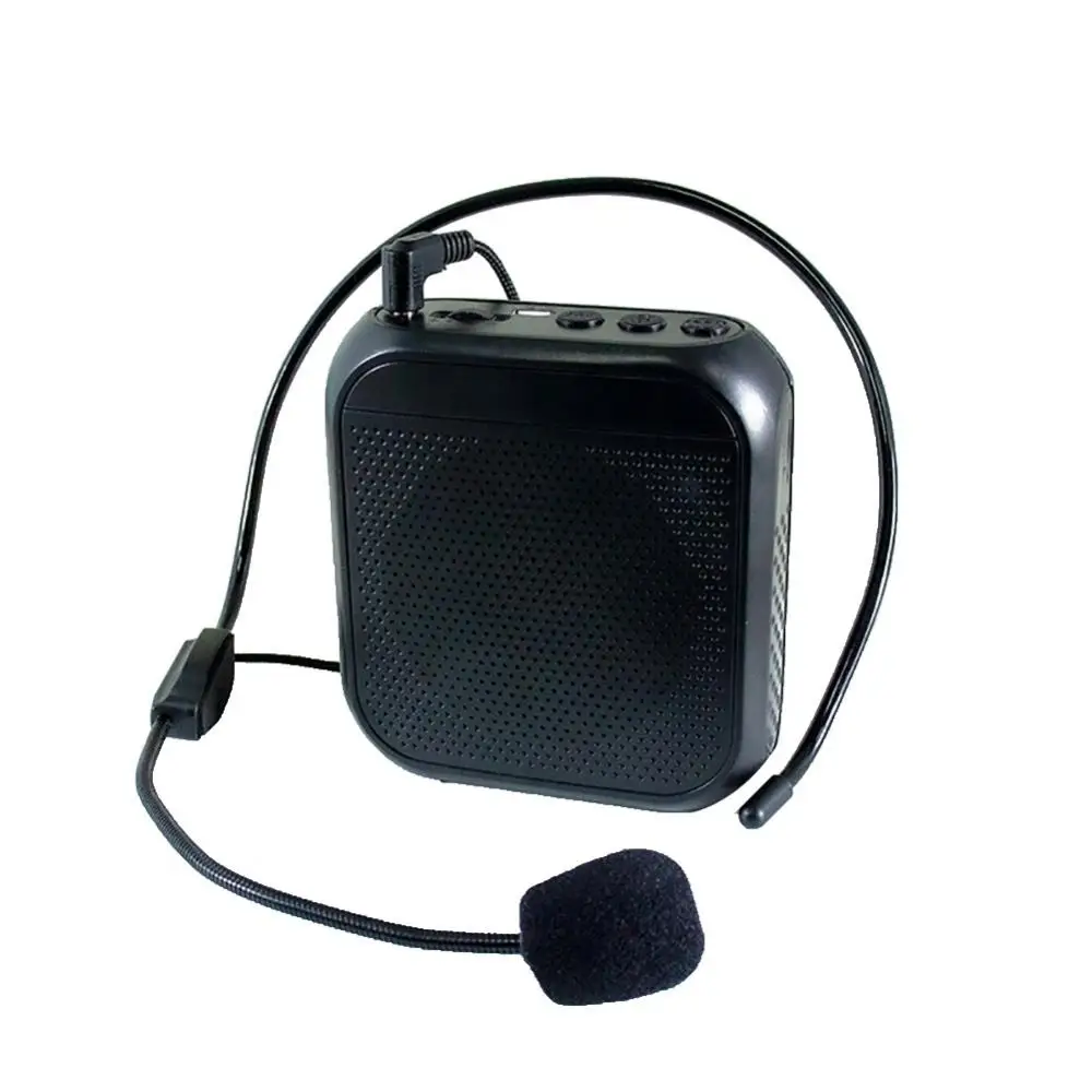 Voice Amplifier Microphone for Teachers Loudspeaker Mini Speaker Portable Wired Audio Natural Stereo Sound Speech