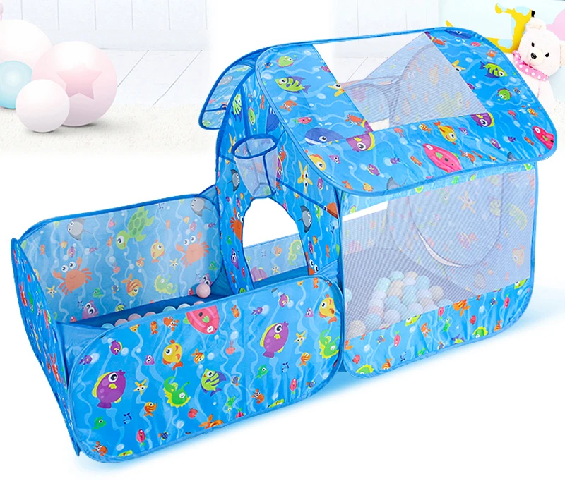 Children's Tent Tunnel Drilling Indoor and Outdoor Toy Game House