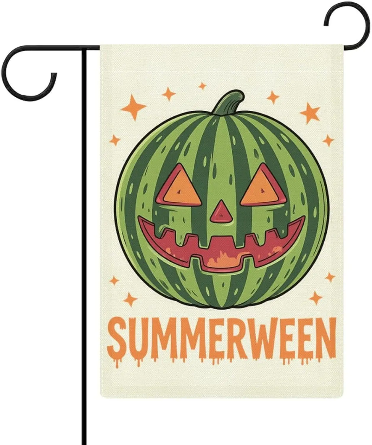 Watermelon Happy Summerween Garden Flag 12 X 18 Inch Double Sided Outside Outdoor Decoration ZZM