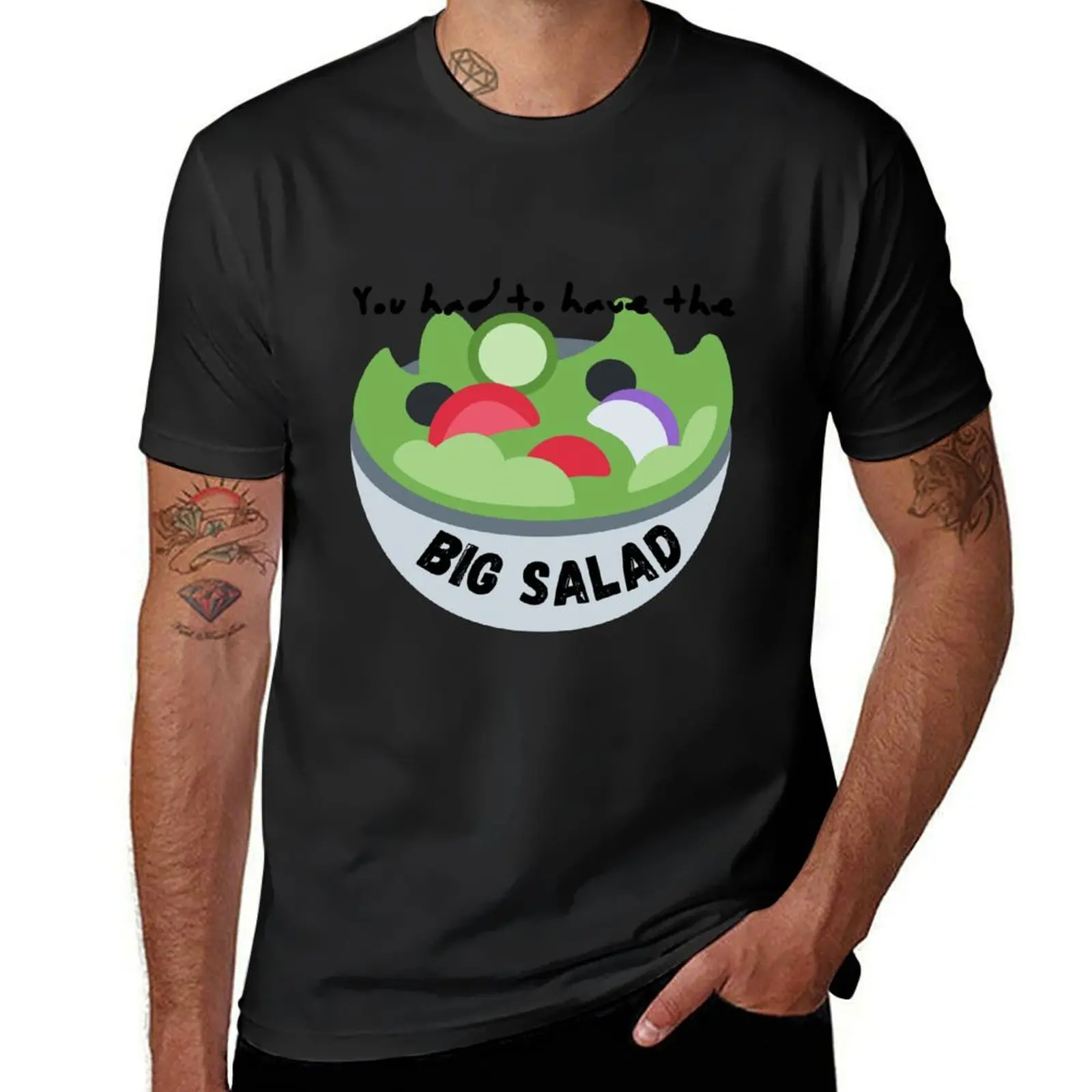 You had to have the BIG salad Elaine Benes T-Shirt sports fans heavyweights blanks T-shirt men