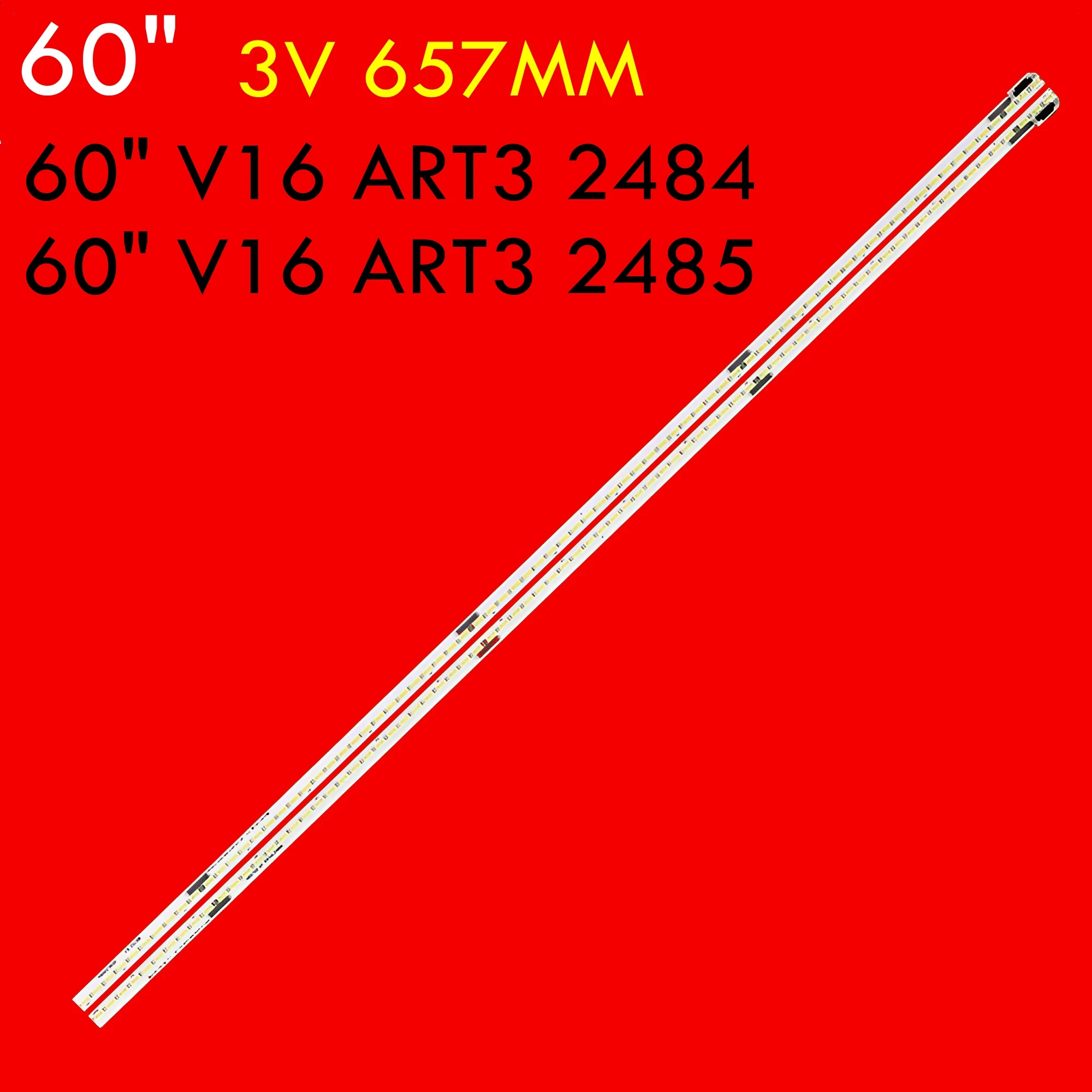 LED Backlight Strip for 60UH770V 60UH7700-UB 60UH7650-UA 6916L2485A 6916L2484A LC600EQF-FJM1 60