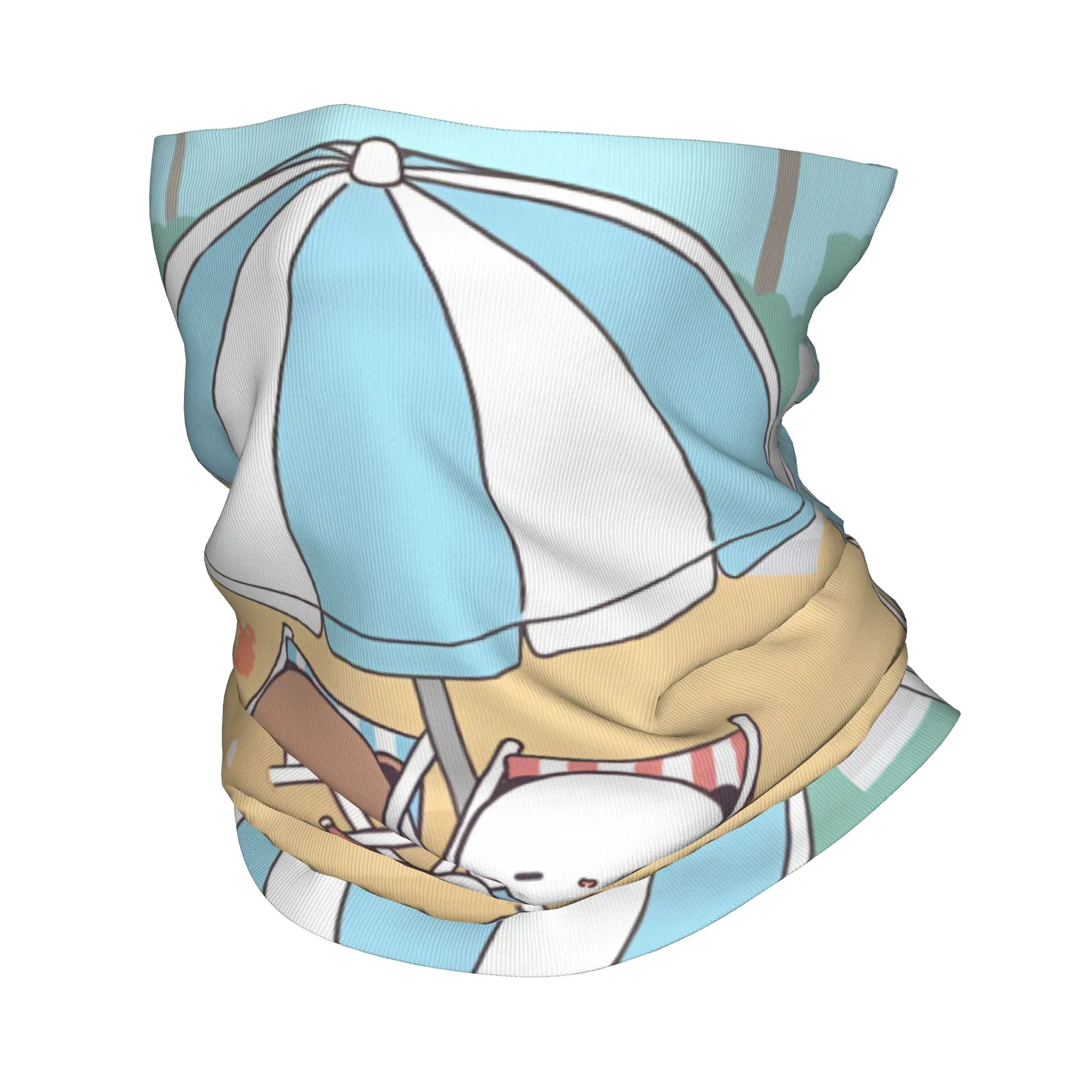 

Очаровательные гетры на шею с героями мультфильмов Bubu Dudu для женщин и мужчин, УФ-защита для лица, зимний классический шарф-бандана для лыж