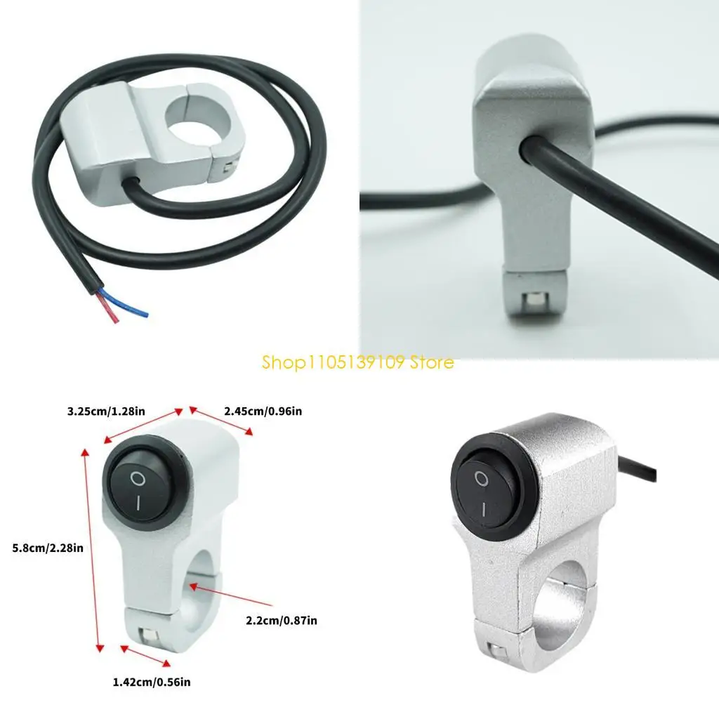 

Алюминиевые переключатели управления фар -светом алюминиевого мотоцикла 22 мм выключатели FOG света