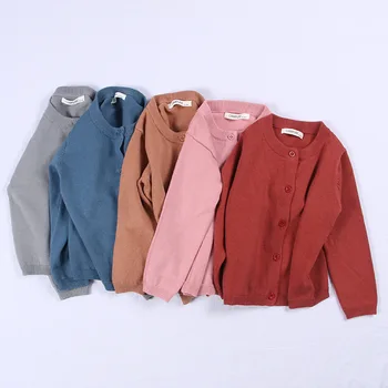 Kids Cotton Cardigan Sweater 5 Spring Cotton Sweater Top Baby Children Clothing Baby Boys Girls Cardigan Boys Girls Knitted Cardigan Sweater Kid Spring Clothes 5