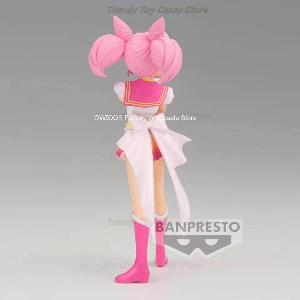 StockOriginal ของแท้ Banpresto Glitter & Glamours Sailor Moon 17 ซม.Sailor Mini Moon Collection อะนิเมะ Action Figure ของเล่น
