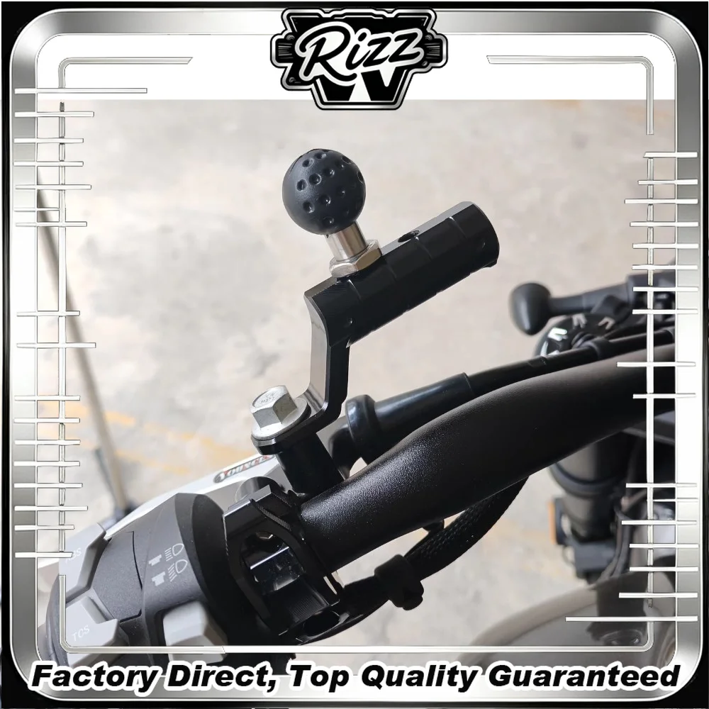 【Factory Direct】For For M8/M10 Mirror Base Rearview Mirror Extension Rod Motorcycle Multi-functional Crossbar Adapter Bracket