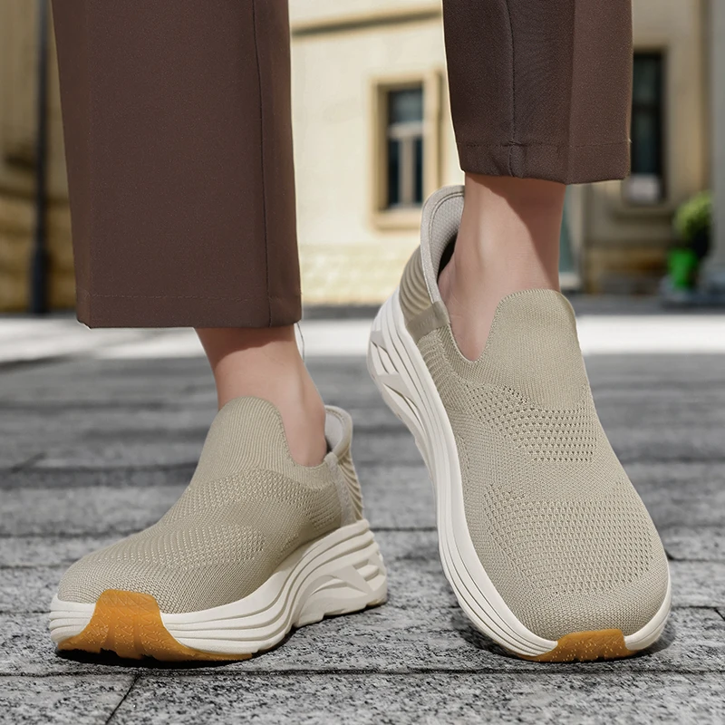

Minimalist Men Wide Toe Barefoot Shoes Outdoor Zero Soles Slip on Walking Sneakers Breathable Lightweight Casual Sport shoes