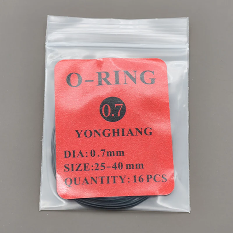 Mod Watch Case Rubber Waterproof Ring Oil-resistant Watch Bottom Cover Gasket O-Ring Seal Gasket Repair Tools Fits Watchmaker