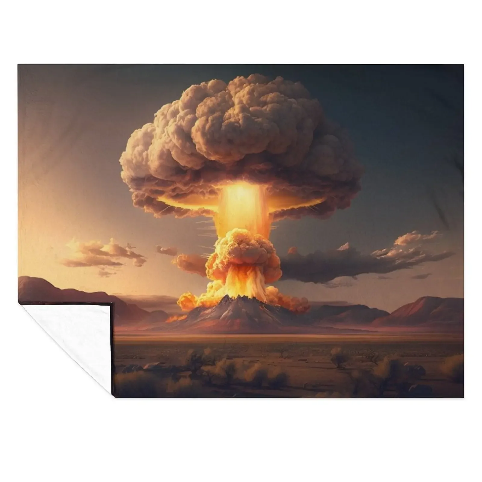 

blazing blast Throw Blanket Moving Bed Fashionable Furrys christmas gifts Blankets