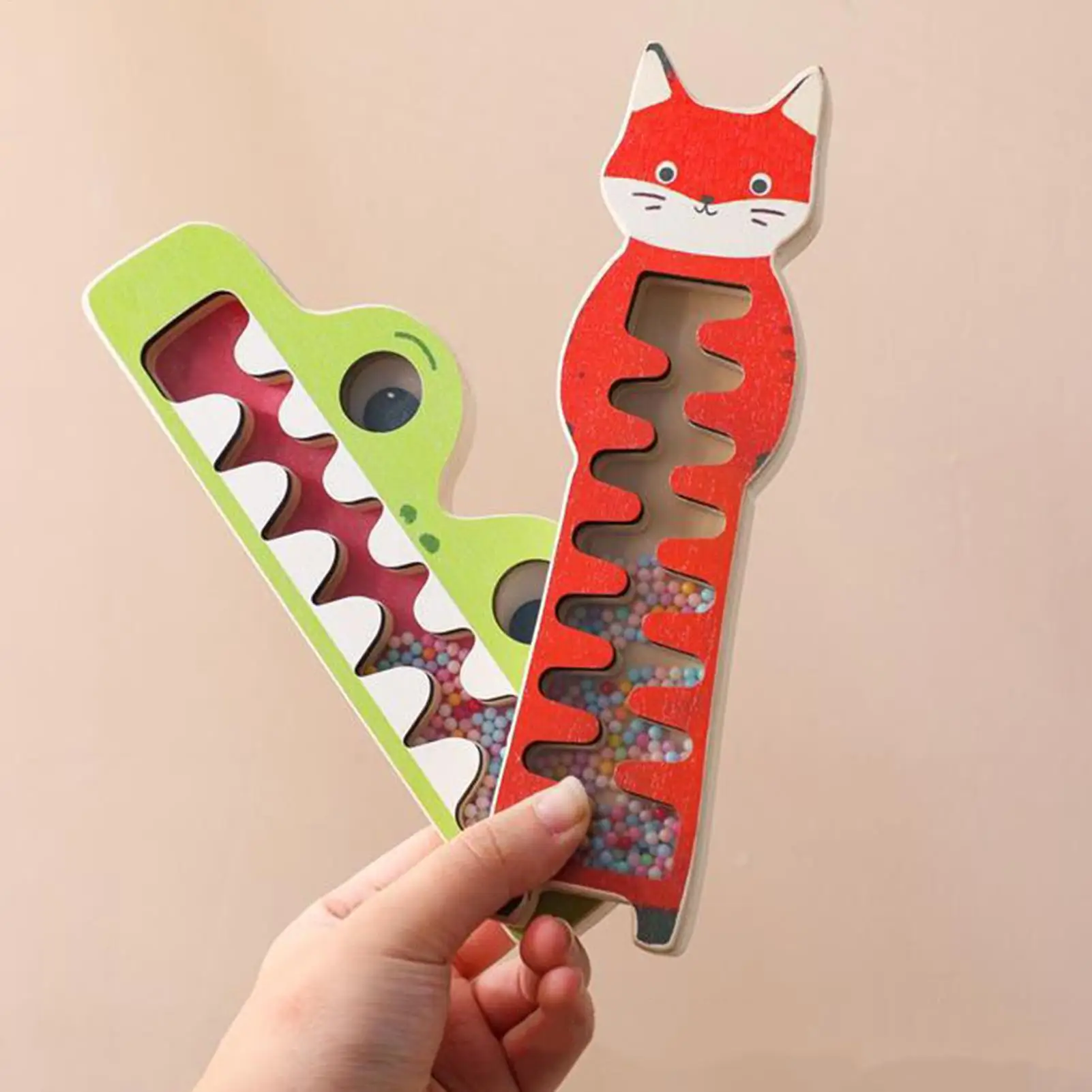 1Pc Rainmaker Musical Toy, Rain Stick Bell Hand Shaking Toy Montessori Sensory Toy Educational Baby Instrument Toy