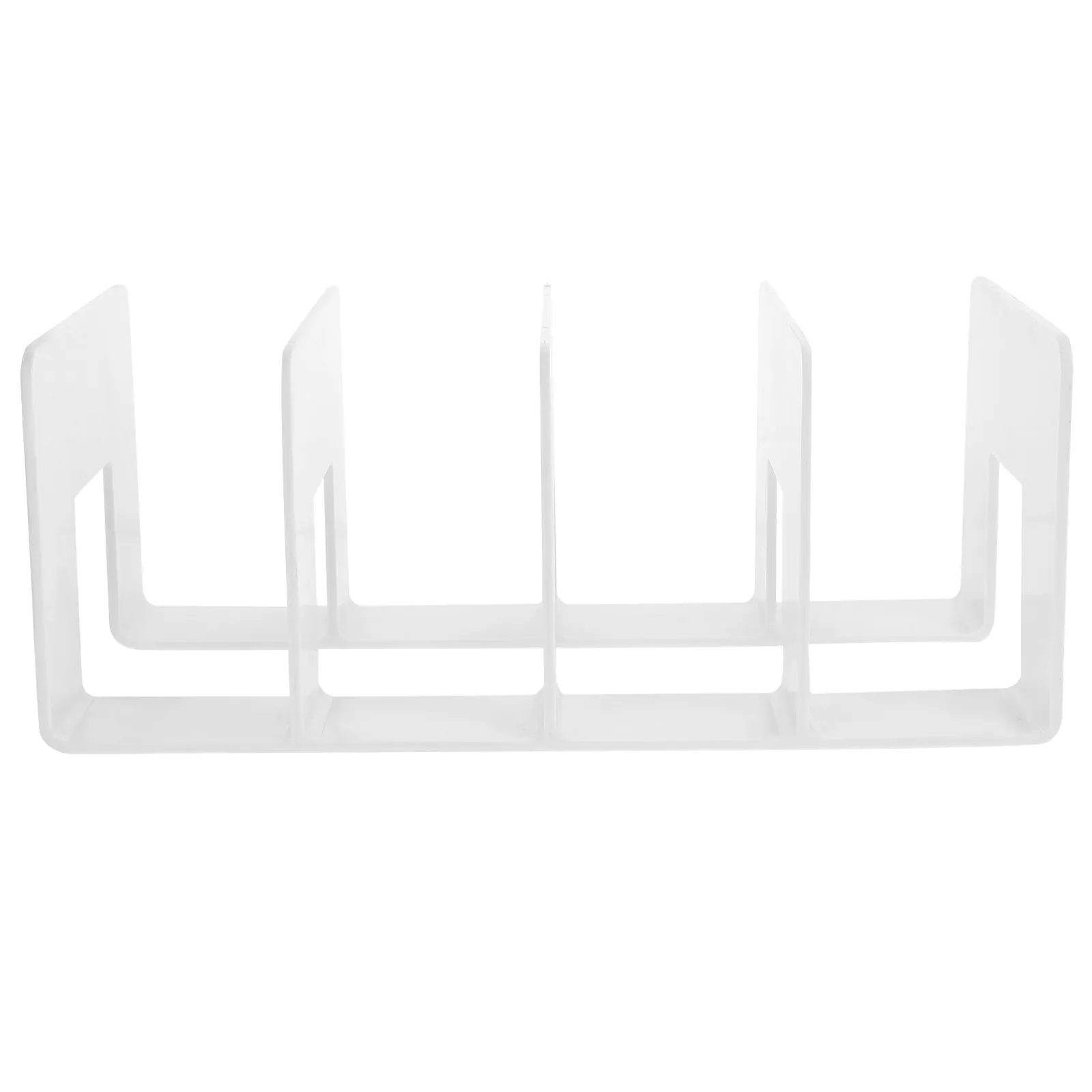 

Clear Acrylic Desktop File Organizer Rack for Books Magazines Documents Files Library Office Study Desk Organizer Multifunction