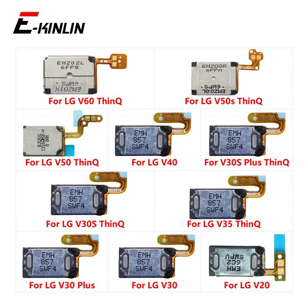 Топ Динамик приемник наушники для LG V20 V30 V30S Plus V35 V40 V50 V50S V60 ThinQ запасные части