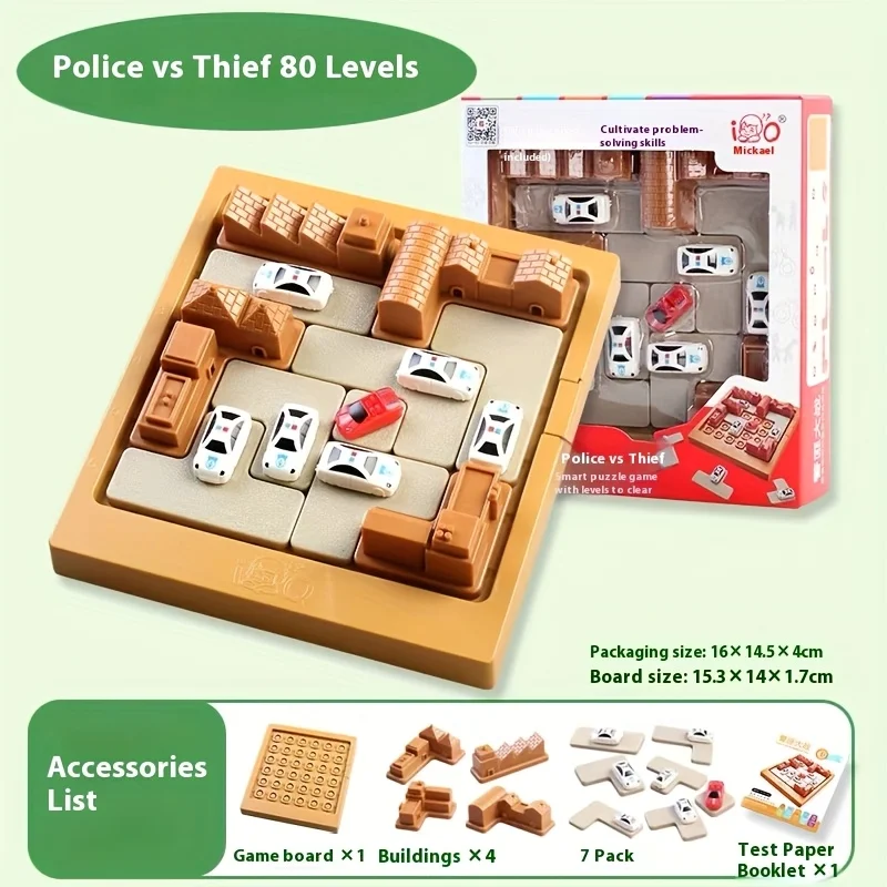 New desktop game, interesting cat and mouse, police and bandits vs. board game. Children's toys suitable for parties.