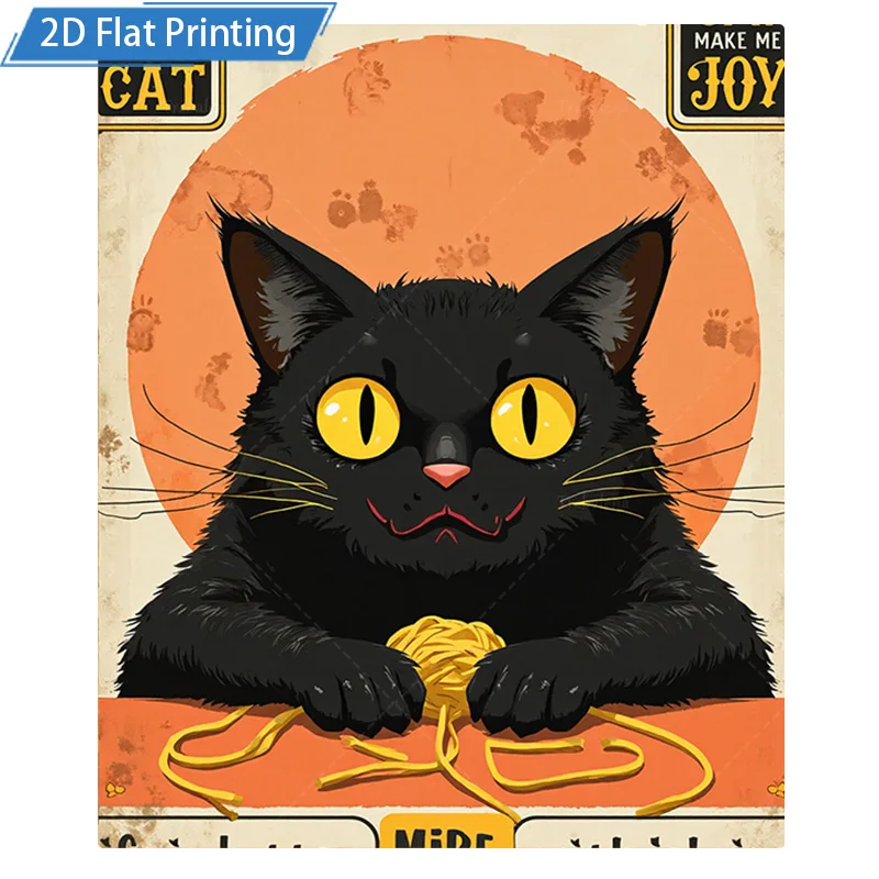 1 قطعة بطانية الفانيلا لطيف القط الأسود مع غزل الصوف بطانية دافئ الحيوانات الأليفة عاشق رمي لينة غطاء سرير دافئ هدية لعشاق القط