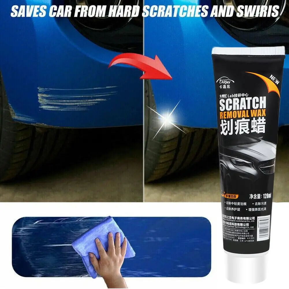 Car Scratch Repair Paste Works on All Types of Paint Paint Outfit Spraying Harm to Paint No Enhance Gloss Original The D8S1