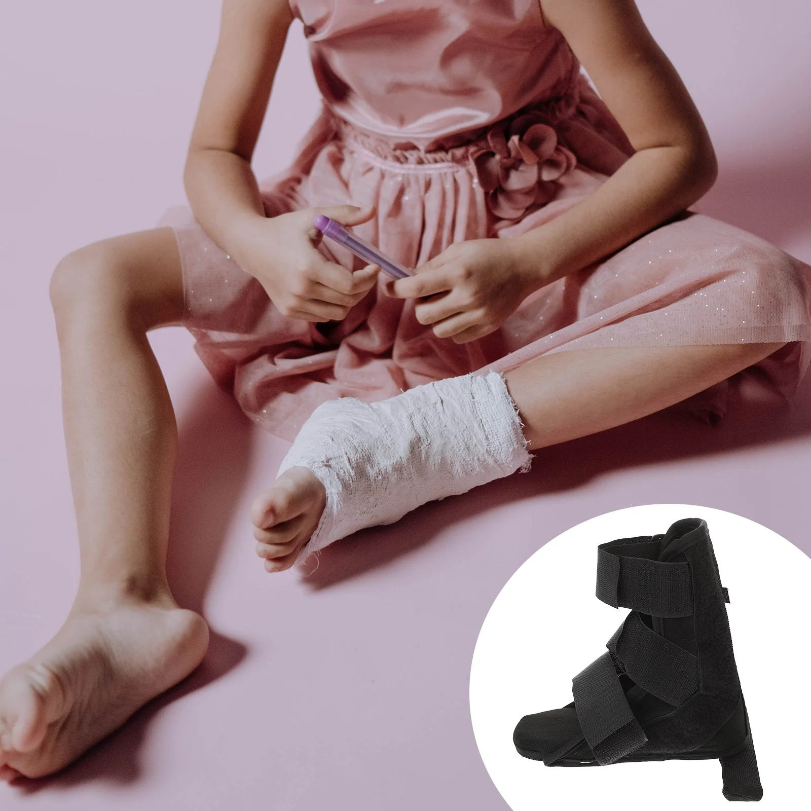 

M Size Foot Fixed Shoes for Lightweight Design Exquisite Detail Quick Feet Recovery Foot Shoes