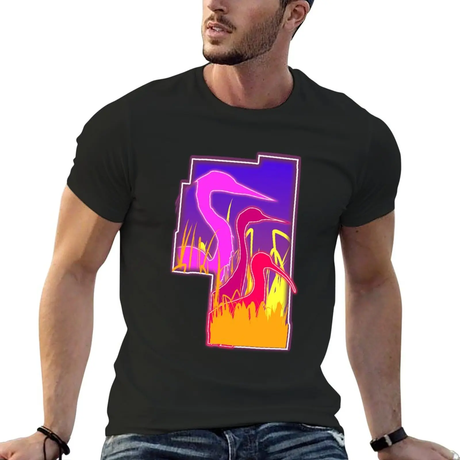 

2022 HC Bird Festival - Retro Logo T-Shirt man clothes tees graphic tees for men