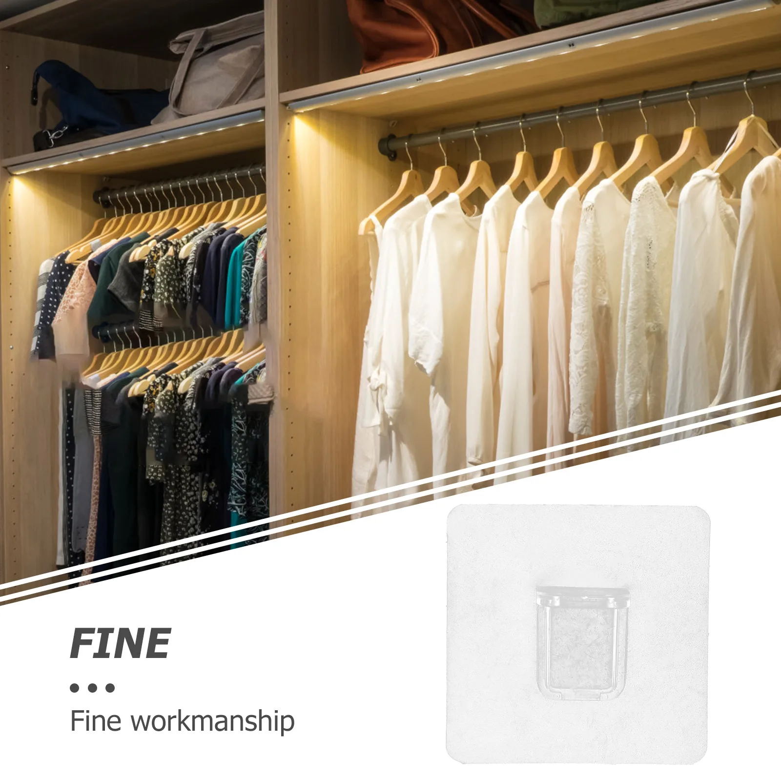 

10Pcs Layer Board Support Durable Plastic Shelf Pegs Easy Install No Drilling Wardrobe Kitchen Bathroom Storage Solution