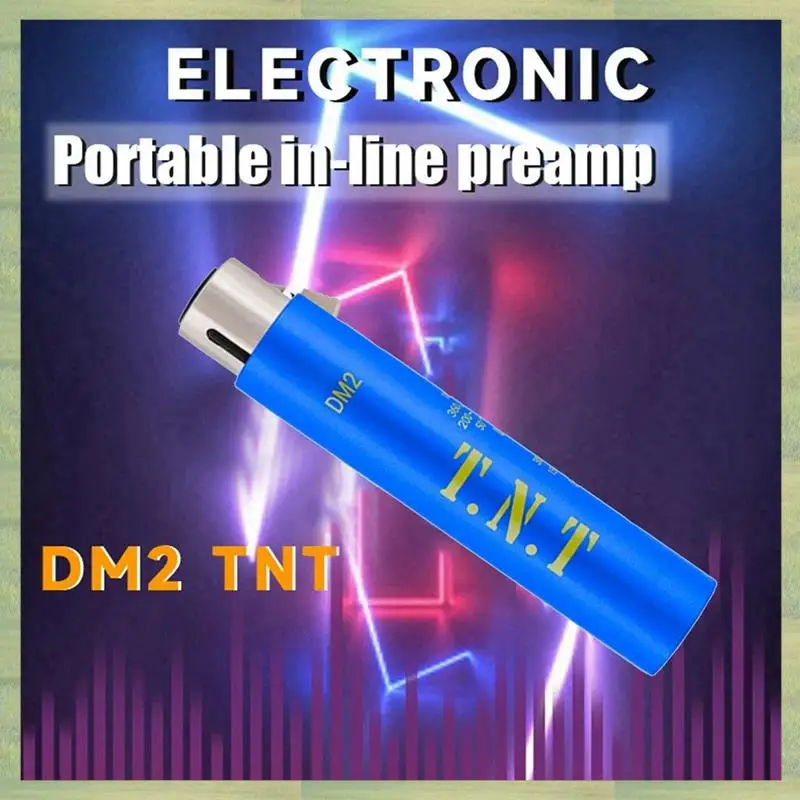 

N15R-2X заменяет активный линейный микрофонный предусилитель Dynamite DM2 + усиление 30 дБ, сильная защита от помех для микрофонного предусилителя DM2 T.N.T