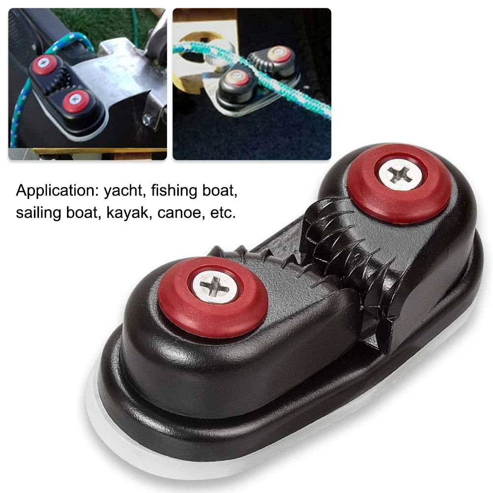 Ball Bearing Cleat with Leading Ring Marine Boat Sailing Sailboat Matic Fairlead Bearing Cam Cleat Pilates Equipment