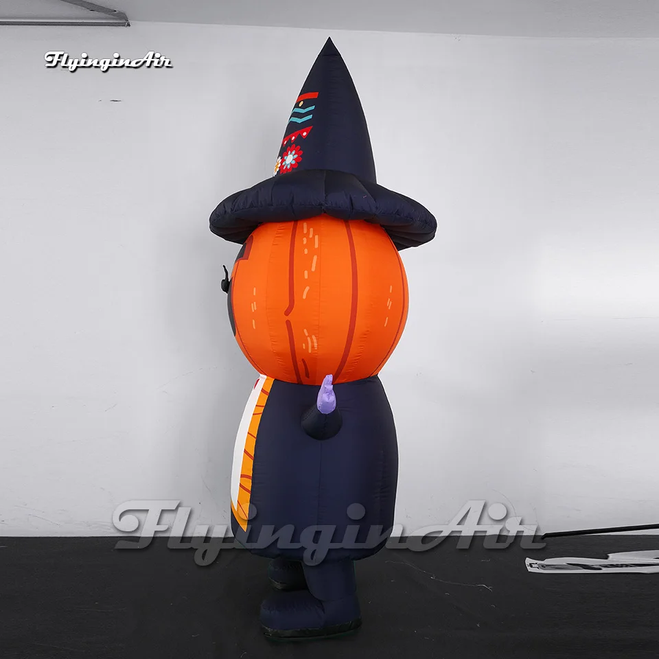 Funny Halloween Parade Performance Walking Inflatable Pumpkin Monster Costume For Party Event