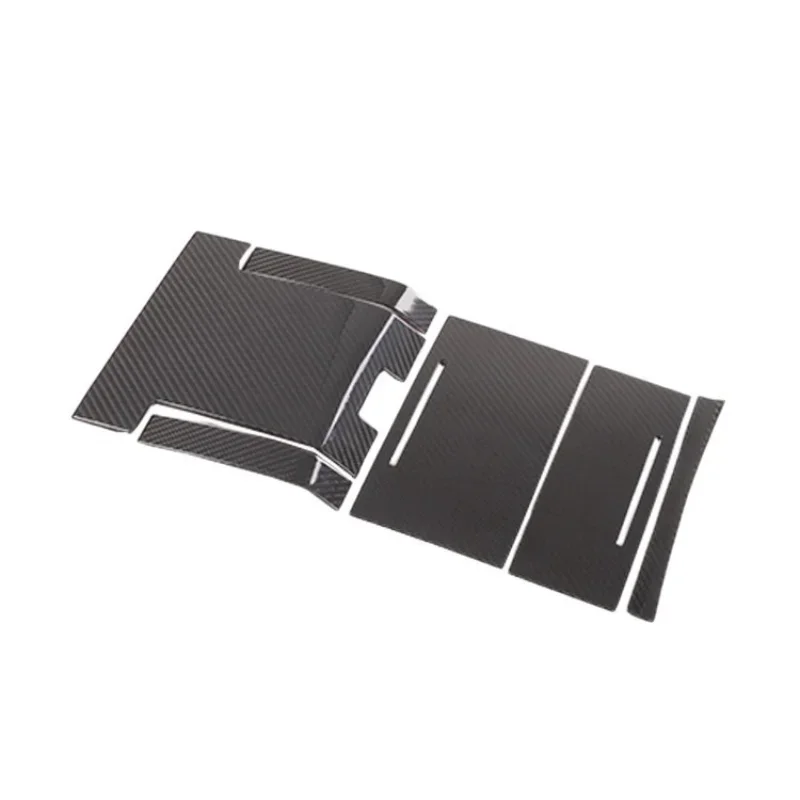 

For Audi A8 Real Dry Carbon Fiber 2018-2021 Interior Inner Door Armrest Decorative Cover Modification Decorative Accessories