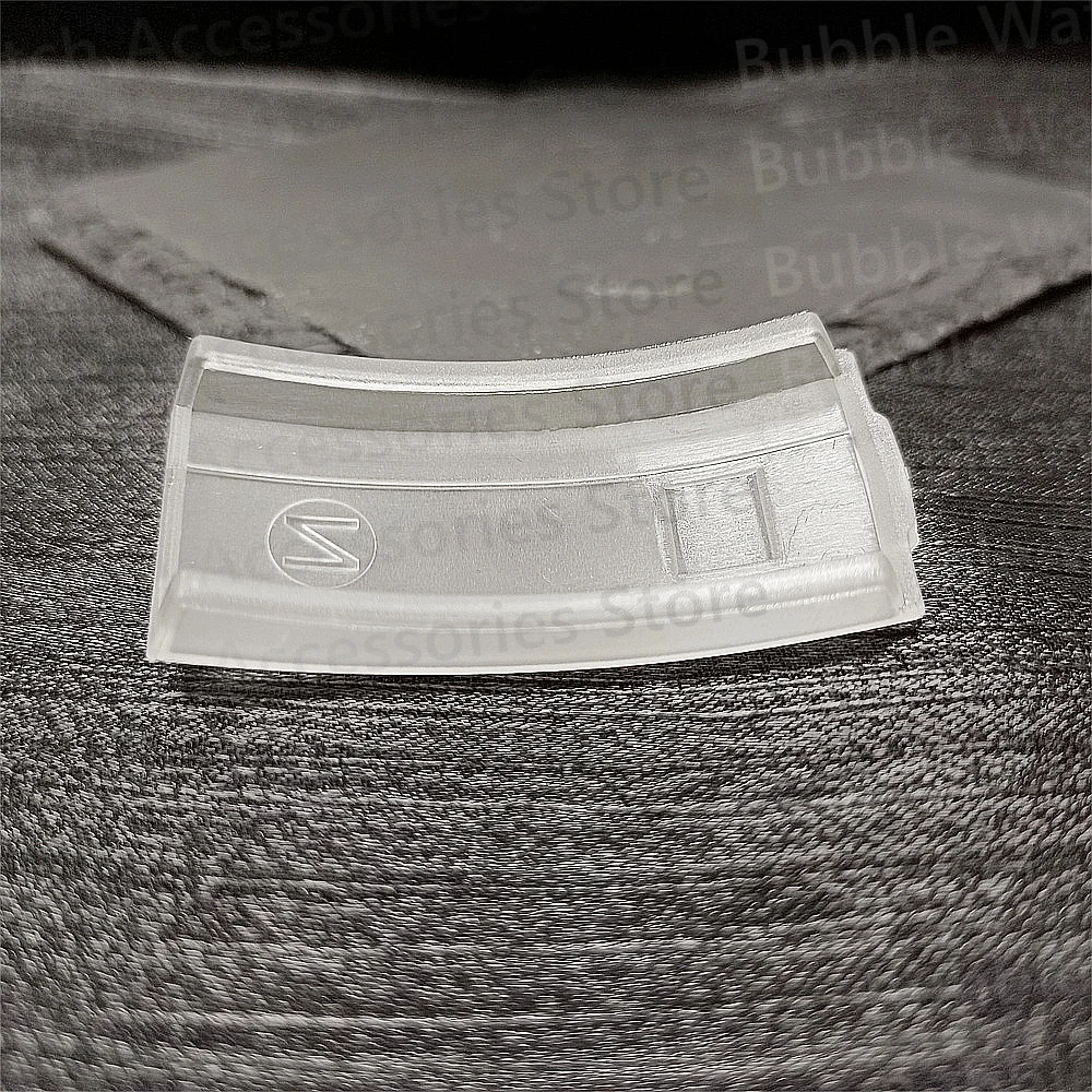 Watch Accessories Transparent Watch Case Watch Buckle Silicone Case Protective Sleeve Set Fit For RLX Black And Green Watch