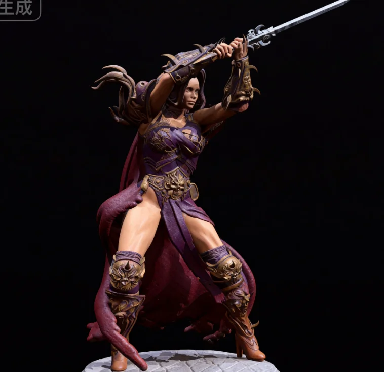 

The height of man 38mm 50mm 75mm Resin model kits figure colorless and self-assembled （3D Printing）TD-7205/3D