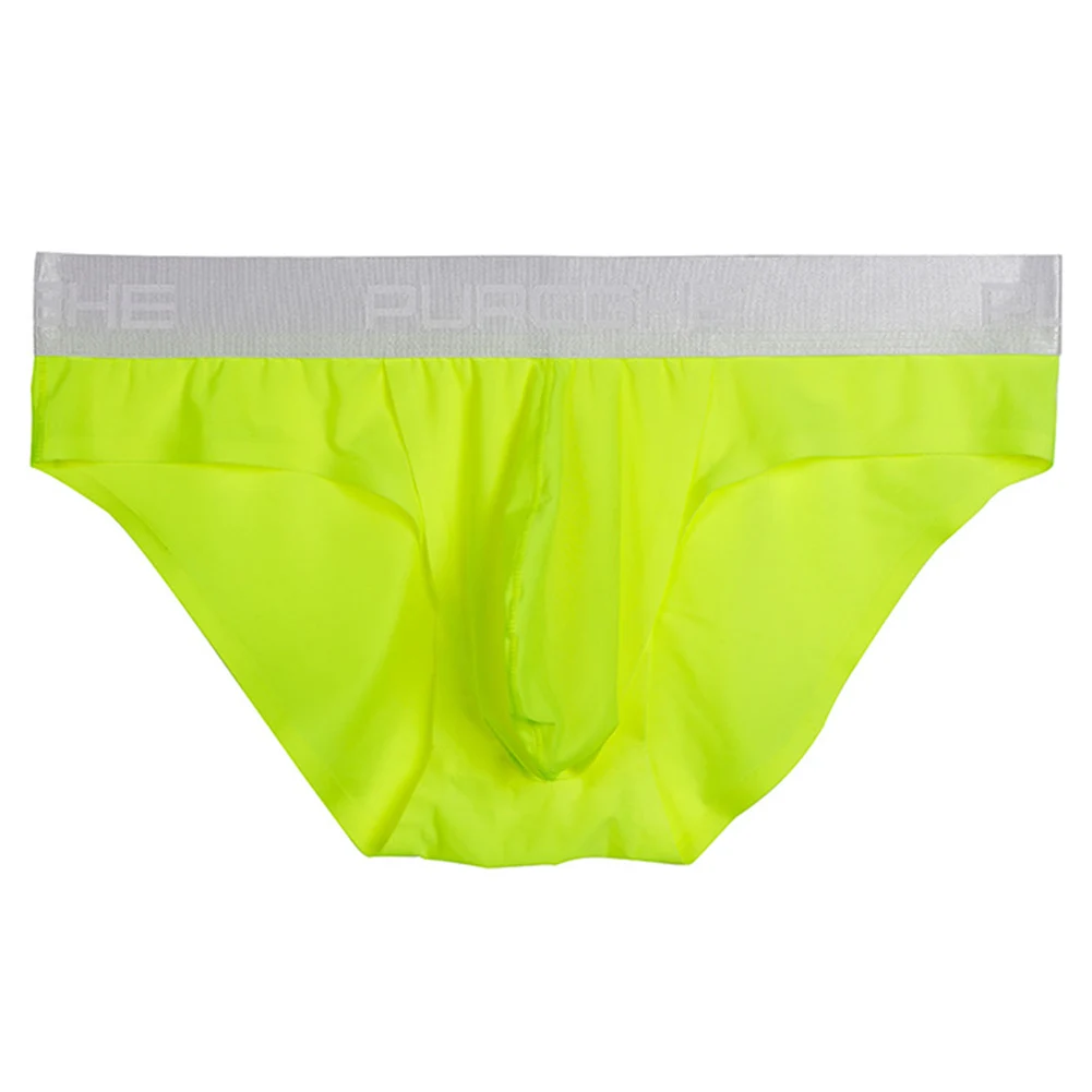 

Мужские бесшовные трусы из ледяного шелка, ультратонкие, сексуальные, с раздельным U-образным мешочком, стринги, мужское нижнее белье