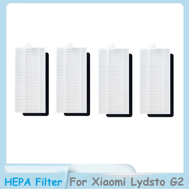 فلتر HEPA قابل للغسل لـ Xiaomi Lydsto G2 جهاز آلي لتنظيف الأتربة استبدال جزء مرشح شاشة التنظيف المنزلي