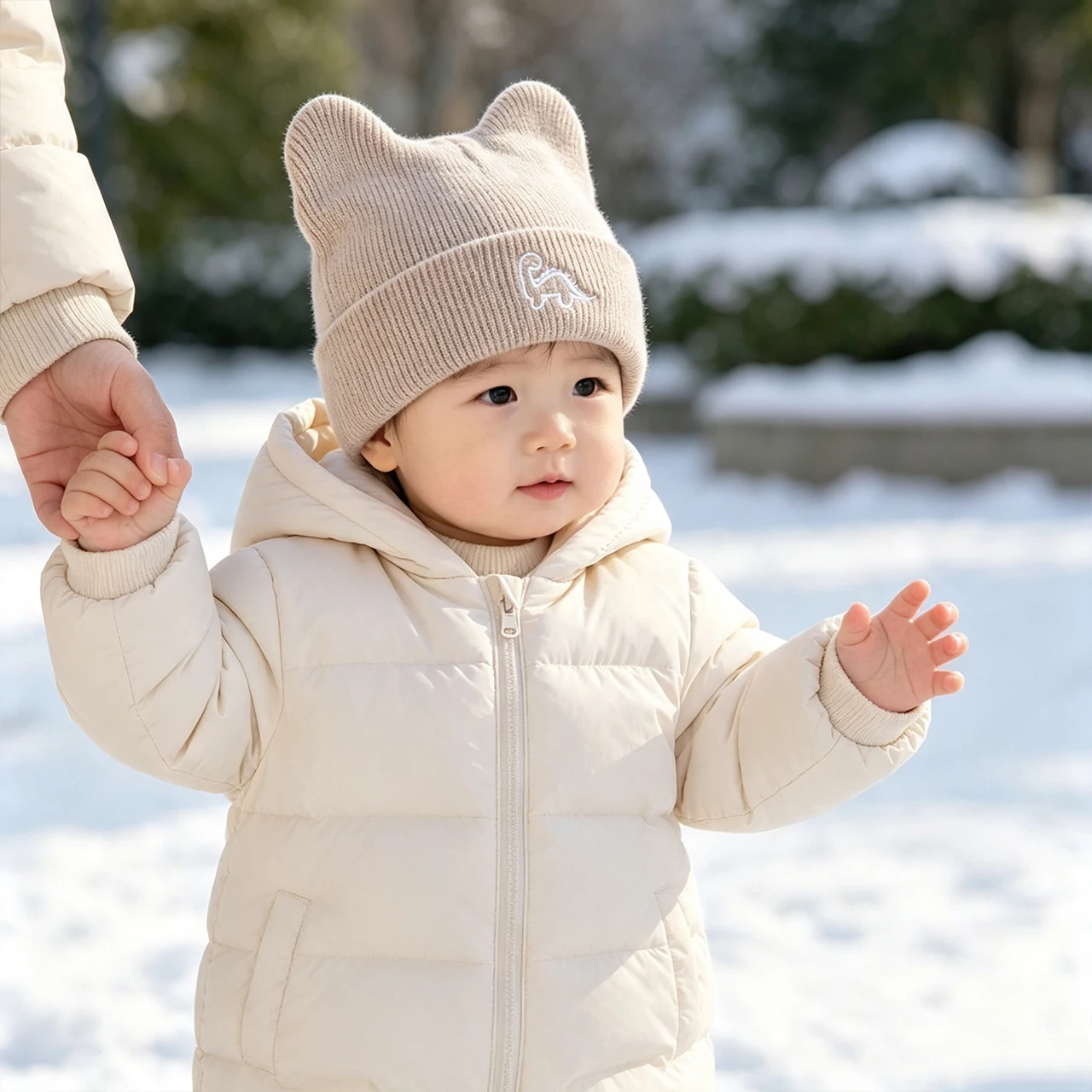 Kids Cute Cat Ear Knit Hat Win - Knit Beanie Hat Warm review and price