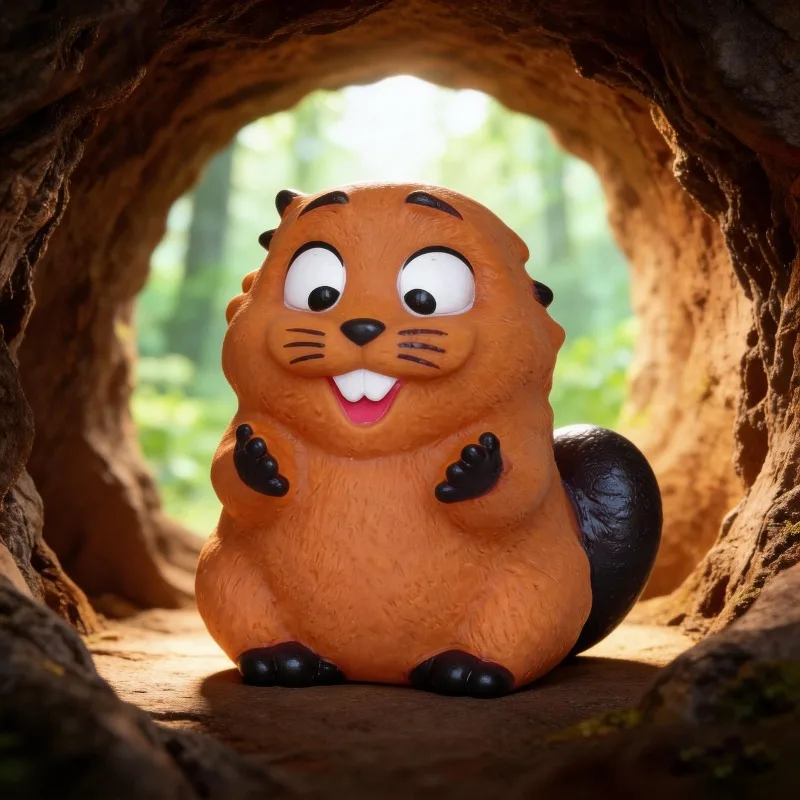New Hoppers Beaver Transformation Plan Animated Movie Peripheral Mabel Doll Cartoon Vinyl Toy Boy Birthday Gift Christmas Gift