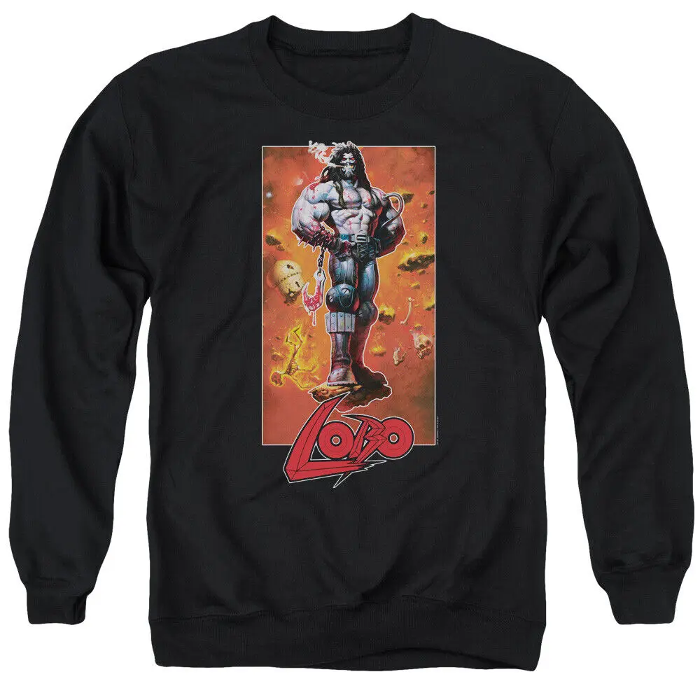 

Lobo Sweatshirt Pose Black Pullover