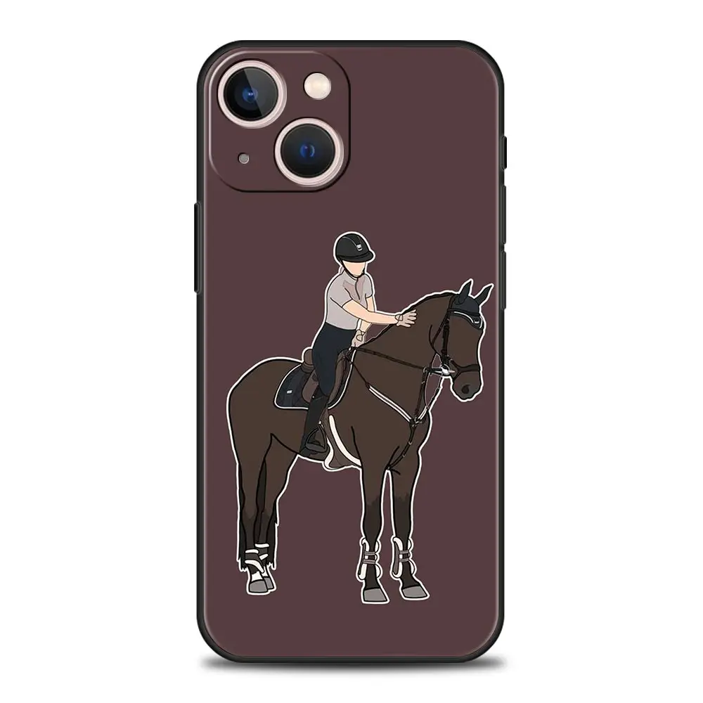 Frederik The Great beauty horse Funda For iPhone 13 15 14 12 11 Pro MAX Case Luxury Shell XR X SE XS 7 8 Plus Phone Cover