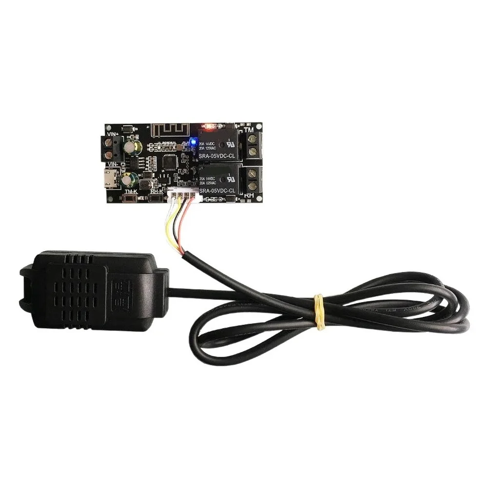 XY WFWT Automatic Temperature and Humidity Control Device Dual Output LED Indicator Integrated Sensor 0. 0.1RH