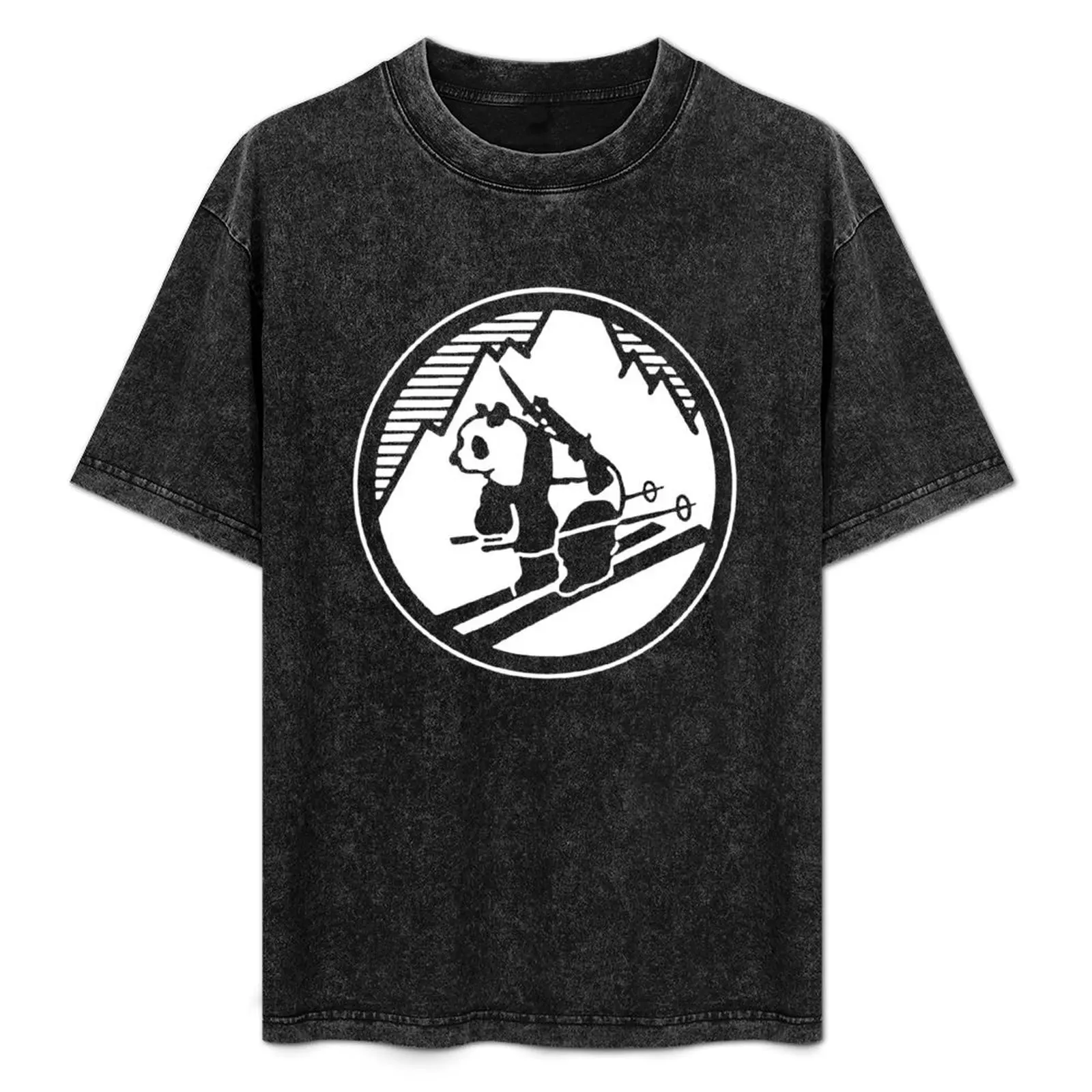 Pando Commando Shirt T-Shirt Casual All Match Tee Shirt for Men