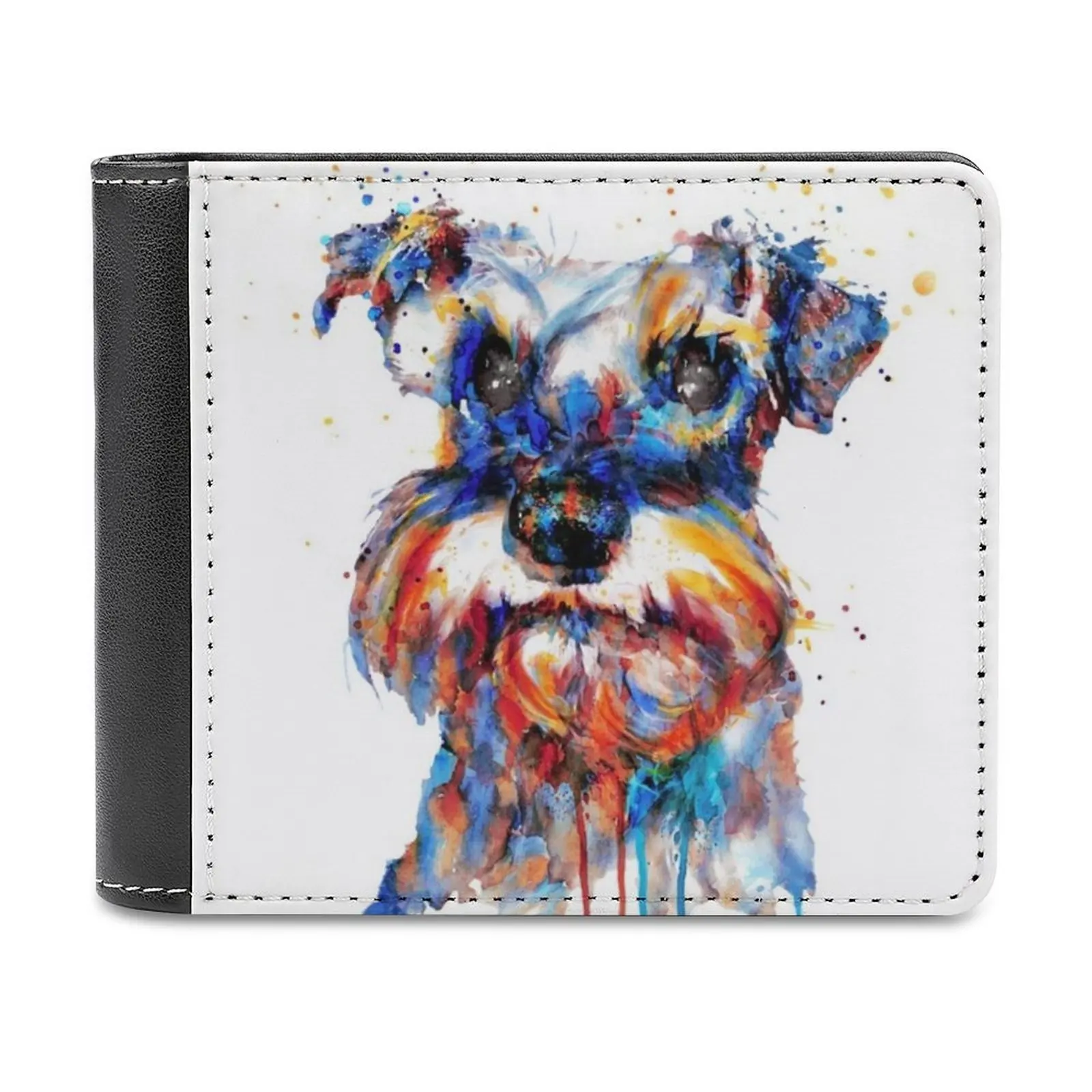 A Girl And A Goldfish Fashion Credit Card Wallet Leather Wallets Personalized Wallets For Men And Women Girl Goldfish Waterbed