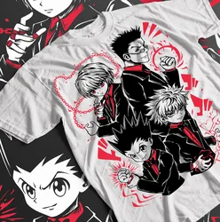 Hunter X Hunter T-Shirt Gon Killua Anime Manga Unisex Tshirt T-Shirt All Size