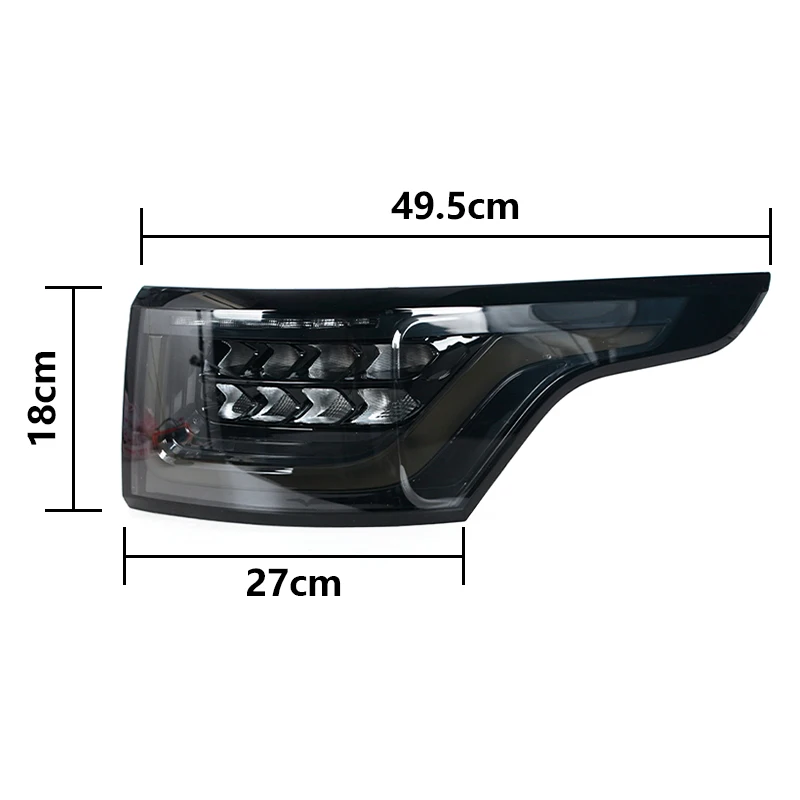 For Land Rover Range Rover Sport 2014-2021 L494 Smoked Taillight