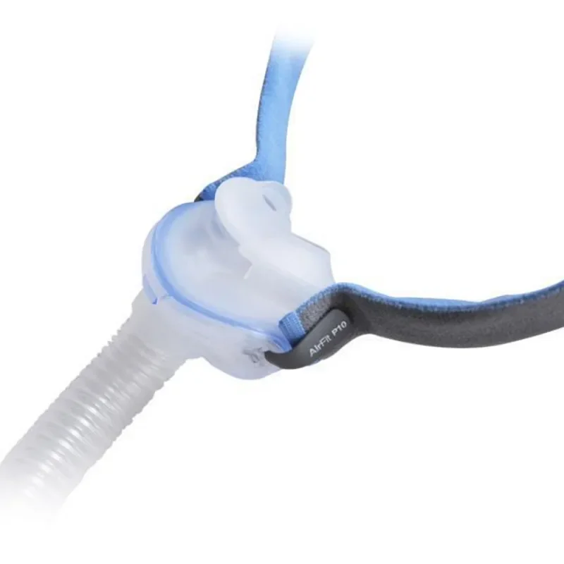 Resmed Philips CPAP 자동 CPAP Bipap 마스크 안티 코골이 수면 무호흡증 COPD OSAHS 마스크 용 기존 Airfit P10 비강 베개 마스크