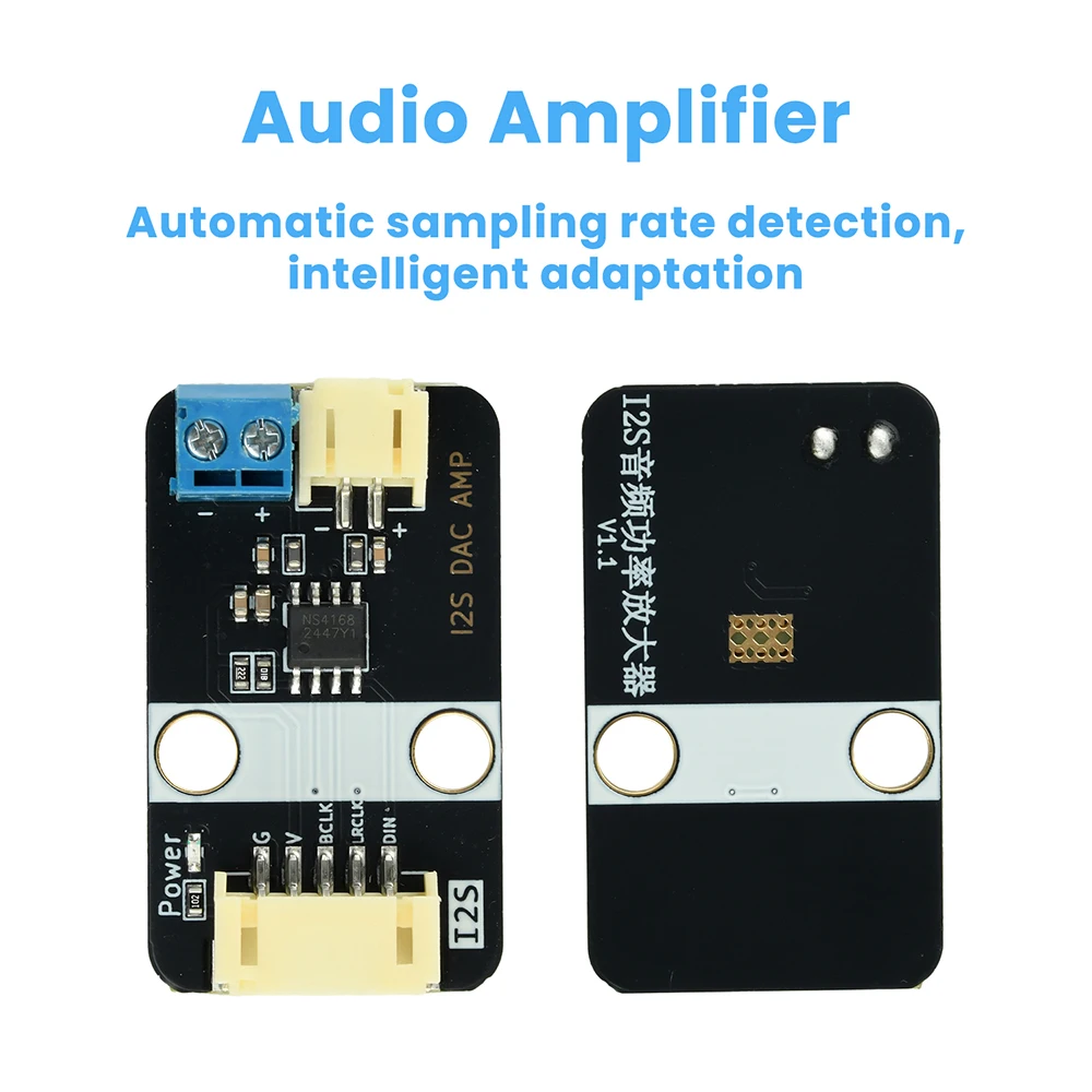 MAX98375 I2S Audio-Verstärkermodul mit KI-Chat-Lautsprecher für Arduino ESP Künstliche Intelligenz KI-Chat-Lautsprechermodul – Detail 7