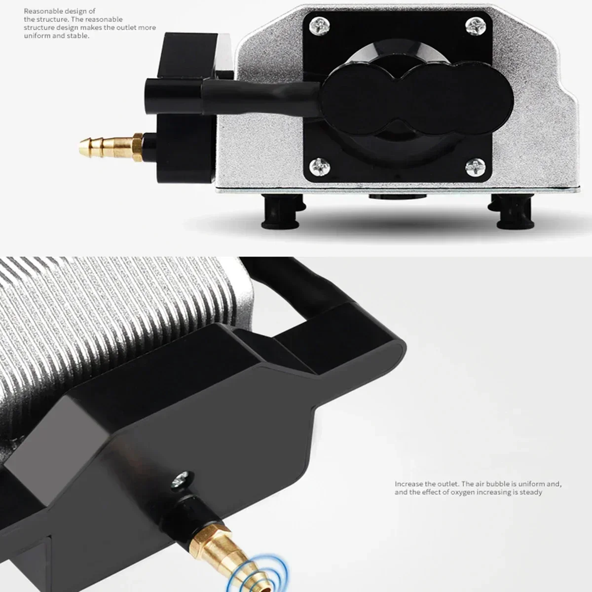 Universal Air Assist Pump 28W for Laser Engraver & Cutter-54L/min or 60L/min High Output,CNC CO2/Diode Laser,Quiet & Durable