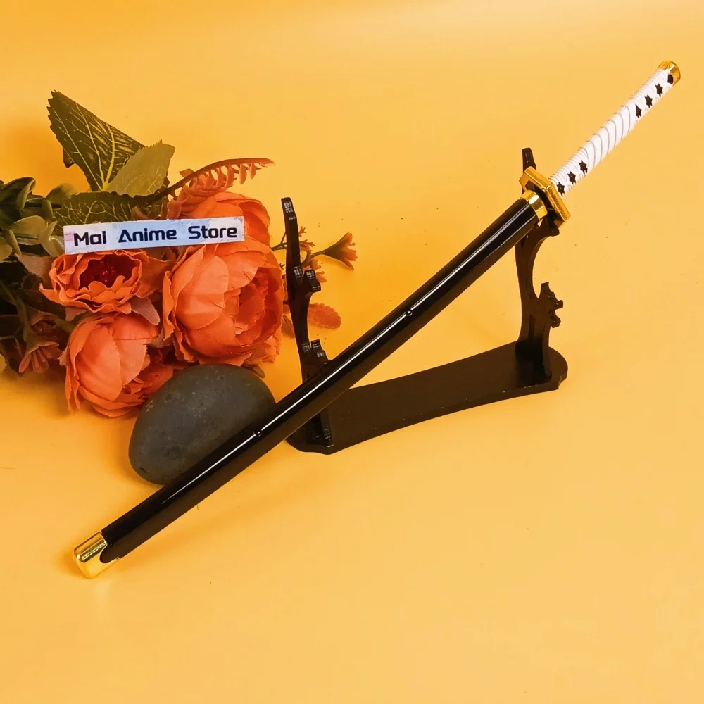 10 بوصة كاتانا الحجم الحقيقي اليابانية كاتانا ميتيل الأصلي الساموراي صابر أنيمي الصلب أنيمي صغير النينجا سكين السيف لعبة غير حادة هدية #2