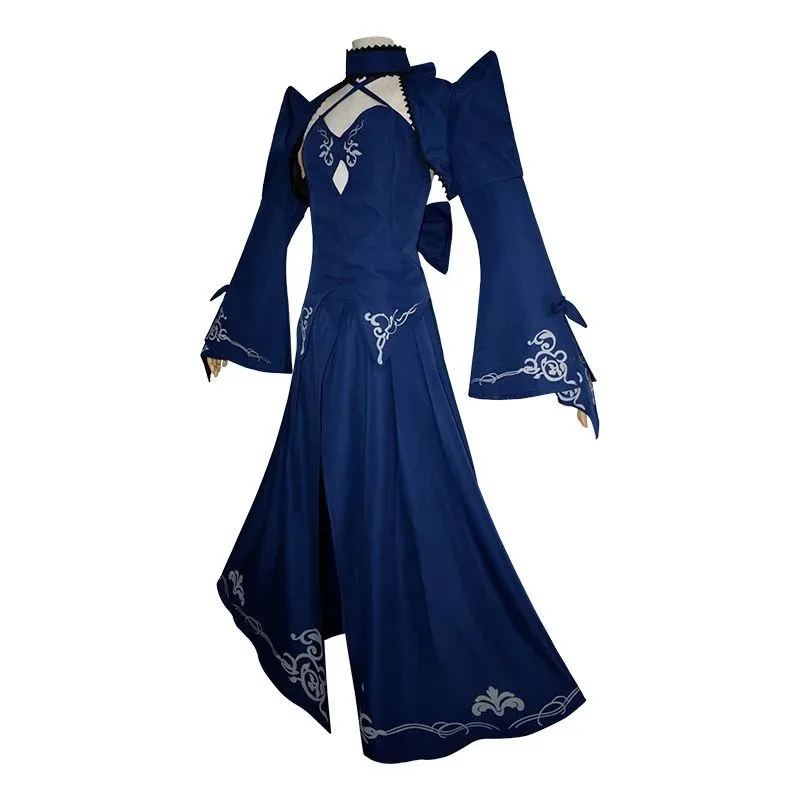 CyFate Stay Night Saber Alter Arturia Pendragon disfraz de Cosplay para mujer conjunto completo trajes para fiesta de Carnaval de Halloween
