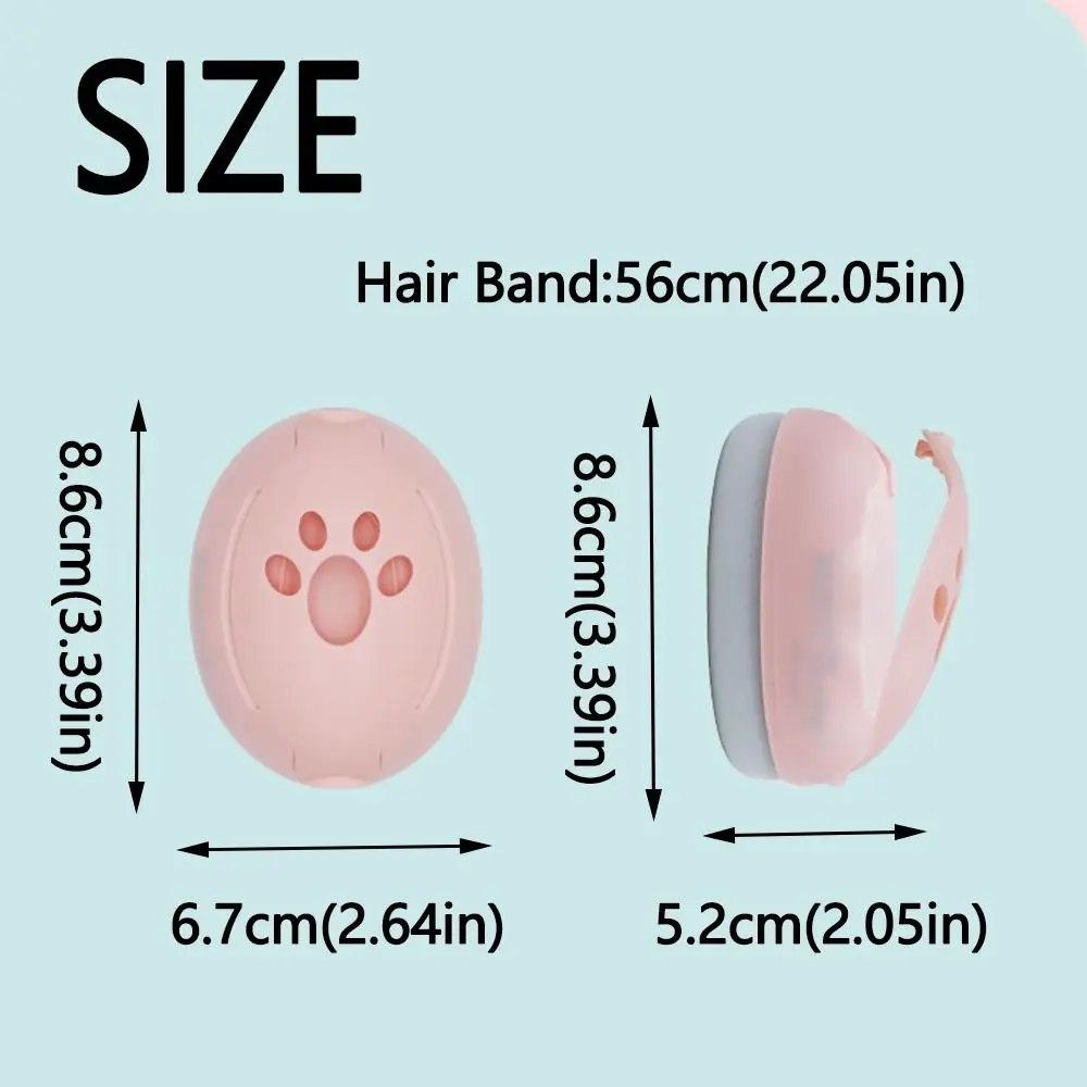 2 in 1 Noise-Reducing Earmuffs Portable Lightweight Noise Cancelling Muffler Noise-proof Elastic Headband