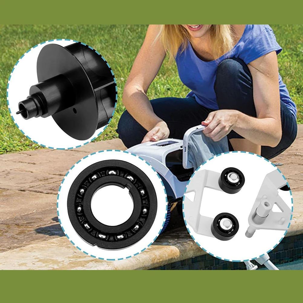 Easy Installation Pool Vacuum Repair Kit For Sustainable Pool Maintenance Extended Vacuum Lifespan Plastic Material Quick Setup