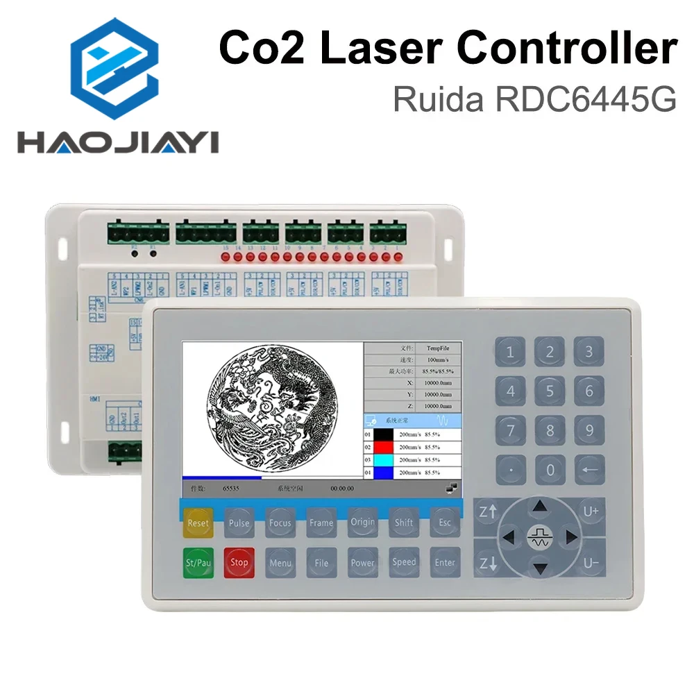HAOJIAYI Ruida RDC6445 RDC6445G/S Controller for Co2 Laser Engraving and Cutting Machine Upgrade RDC6442 RDC6442G Controller