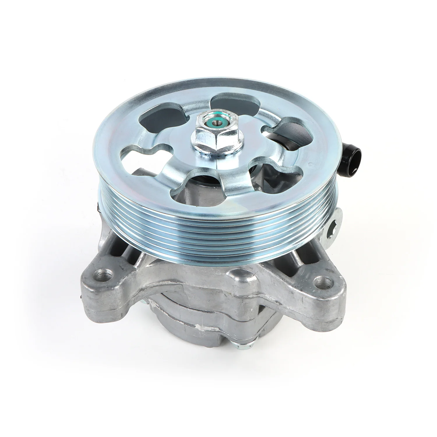 Power Steering Pump w/ Pulley For Honda Accord EX LX DX SE 2003-2007 2.4L 56110RAAA01 56110-RAA-A01 56110-RAA-A04 56110-RBB-E01