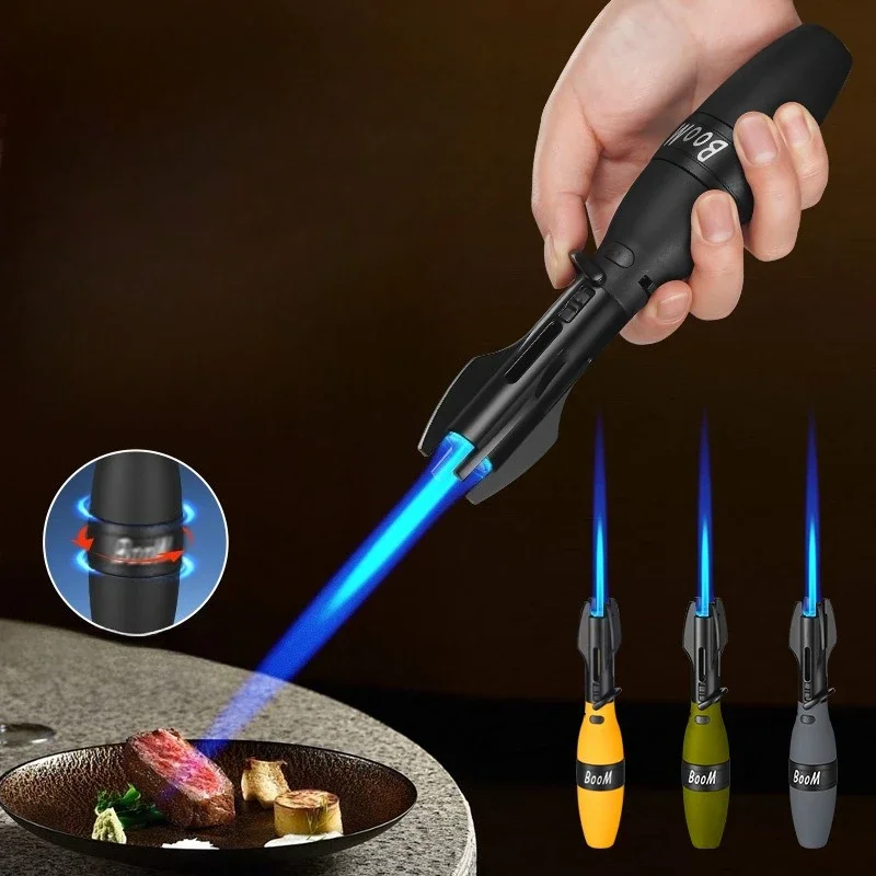 2027 Fun Shell Shape, Big Airbrush Rotating Handle, Big Firepower Spray Gun Lighter, High-value Lighter