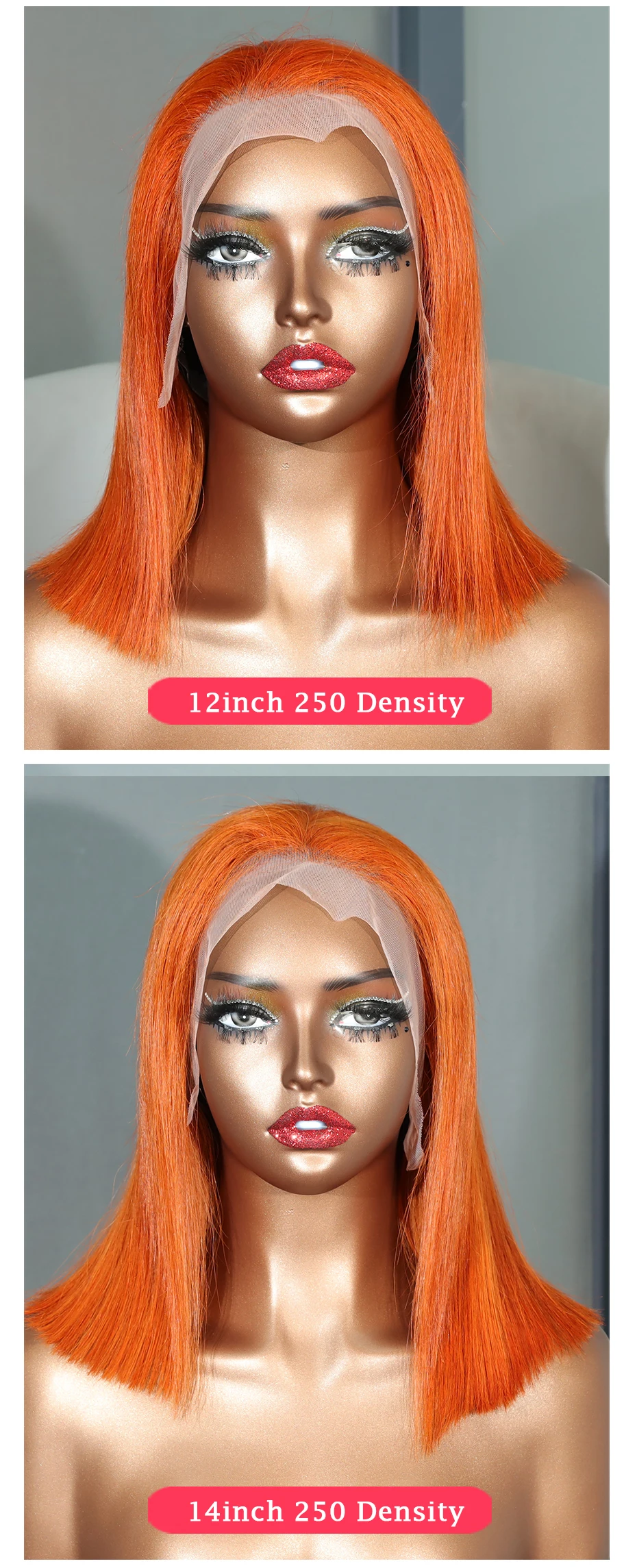 15A 13x4 Rohes Vietnamesisches Super Double Drawn Bone Straight Perücke Aschblonde Echthaarperücke 300 250% Dichte Gefärbte Lace Frontal Perücke – Detail 9